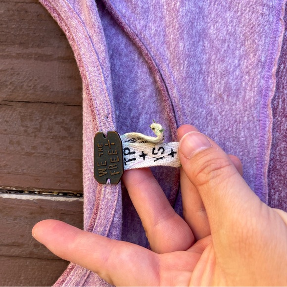We The Free Purple Long Sleeve Top - Picture 4 of 4